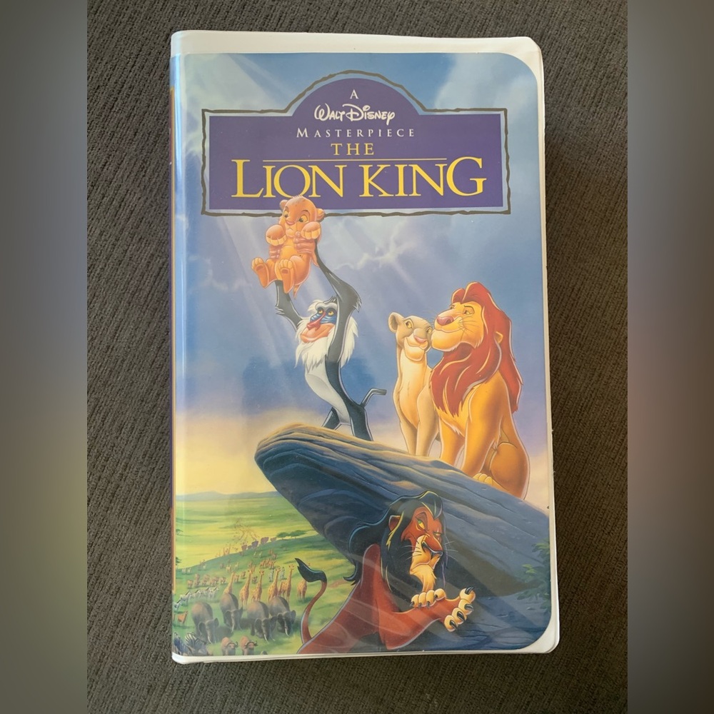 The Lion King Masterpiece VHS
